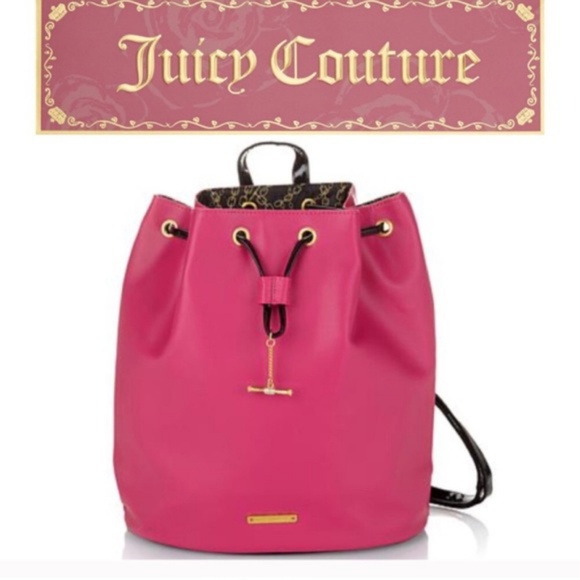 Juicy Couture Handbags - Juicy Couture pink bucket bag